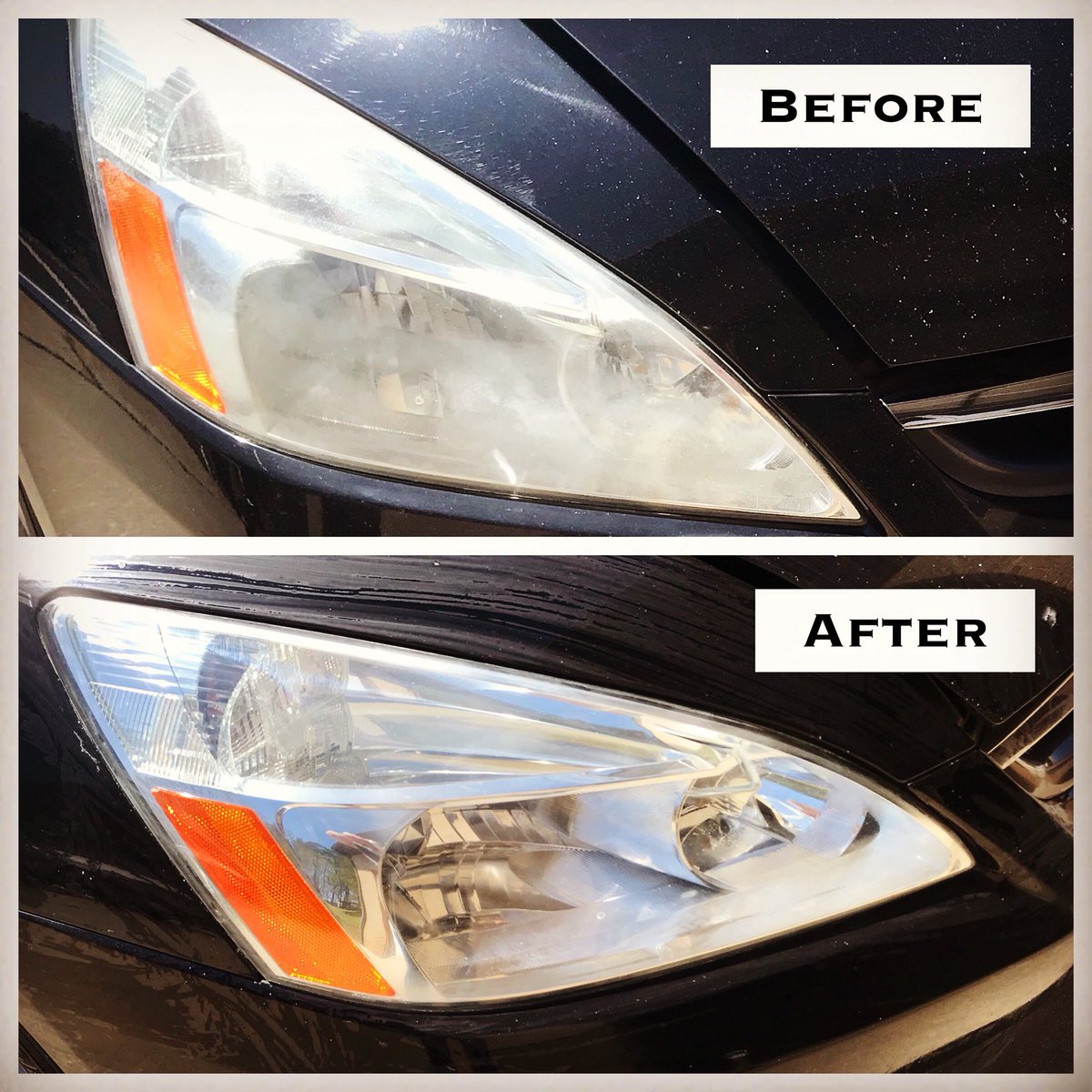 chris_watson1's tweet photo. Big shout out to my brother in law, @kevin_collins7, for making my headlights look brand new. If you’d like him to take a look at yours, let me know! #Icanseeclearlynow #thecloudisgone #headlightrepair https://t.co/gdmsmLfqc5