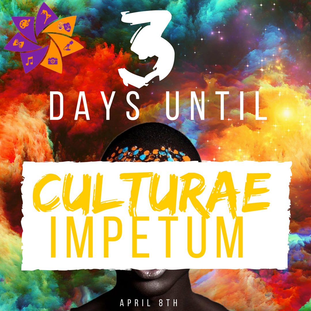 PEACE_Preston's tweet photo. 3 Days until the launch of our biggest Arts Festival, Culturae Impetum!

Hosted by Debbie Bissoon
April 8, 2018
Beginning at 10 AM
AZ Preston Hall, UWI, Mona
Admission: FREE 
#CulturaeImpetum2018 https://t.co/eNStohrYJ1