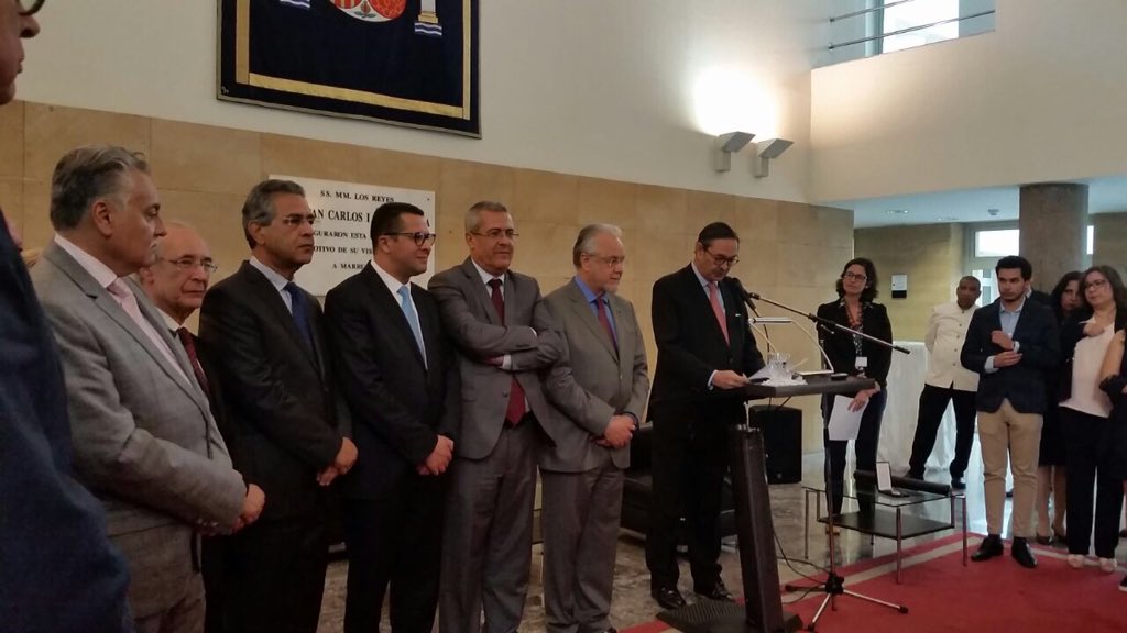 PNUDMaroc's tweet image. Félicitation au SG du #MRAFP @AhmedLaam décerné la Croix d&apos;officier de l&apos;ordre du mérite civile par le Royaume d&apos;Espagne #Partnerships4Development