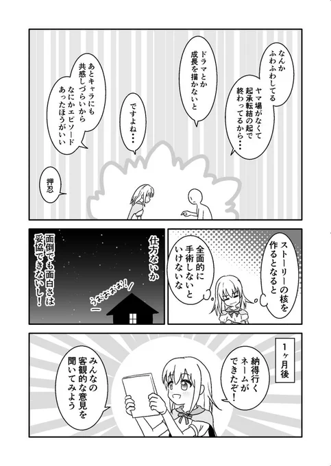 漫画の進捗です 
