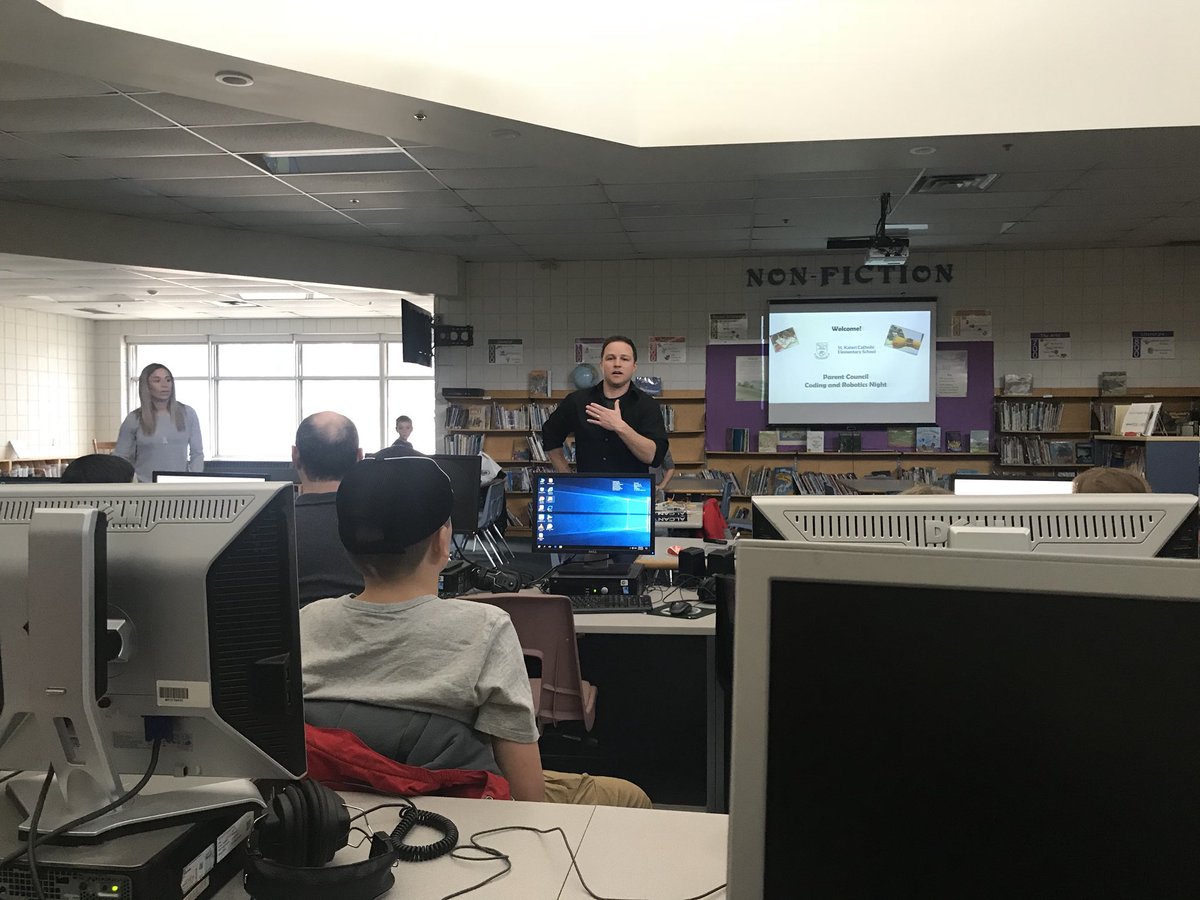 Kicking off a coding night <a href="/StKateriLondon/">St.Kateri</a>   Thank you <a href="/stevenpfloyd/">Steven Floyd</a> <a href="/lisaannefloyd/">Lisa Anne Floyd</a>