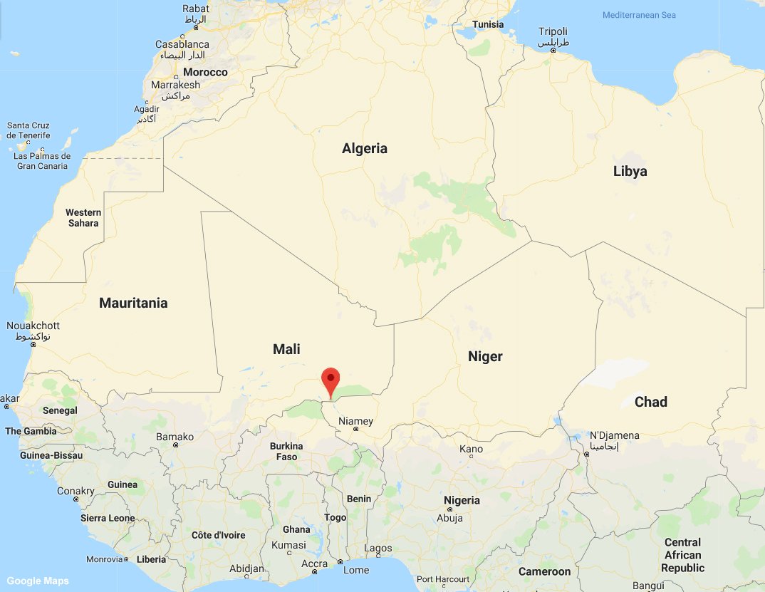 pressfreedom's tweet photo. After jailing Baba Alpha for a year, Nigerien authorities on April 3 released #BabaAlpha, a journalist with the privately owned radio and television news agency #Bonferey, and drove him to Labbezanga, a town in northeastern Mali on the border with #Niger, the journalist told CPJ. https://t.co/N2YmNpXI7G