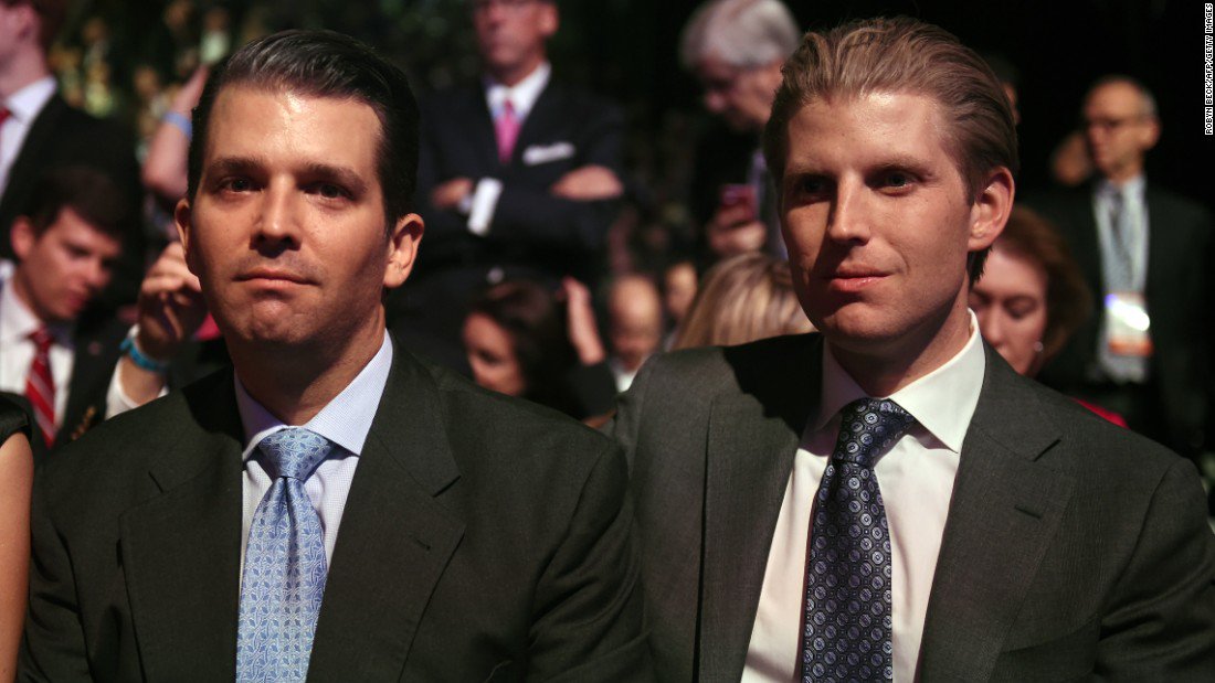 Cnn International On Twitter Donald Trump Jr And Eric Trump Have Jetted To Dubai To Attend A Wedding For An Arab Business Magnate And Business Partner For The Trump Organization Sources Say