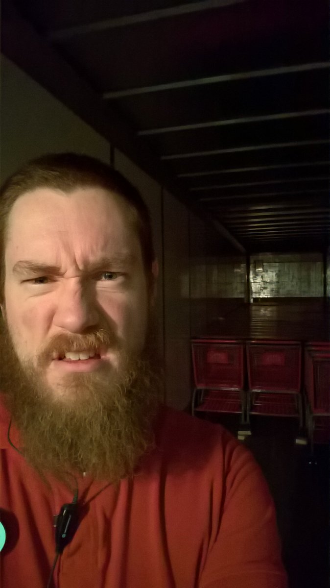 JL_Ore's tweet photo. Sleepy/cranky LOG unloading cart trailer at 6 AM then happy LOG when guests start complimenting the new carts! https://t.co/0VYdTOtwLx