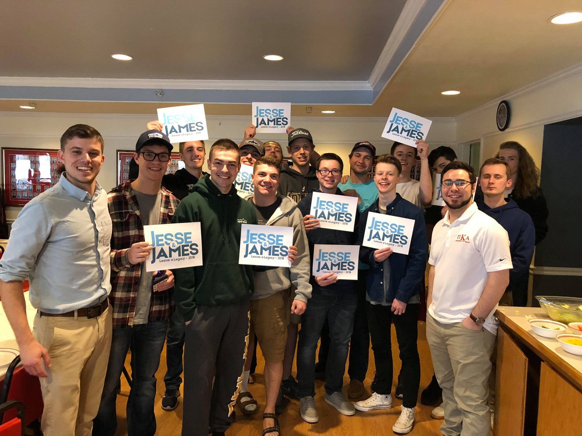 Jesse & James for ASUI President & Vice President tweet media