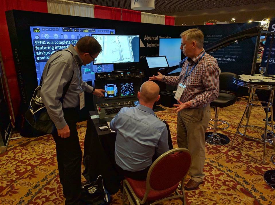 aviatett's tweet photo. Train with devices by Aviate! April 17-19 // Booth 400, Orlando FL, USA
Our Team and Flagship A320 Simulator are attending the annual World Aviation Training Summit (WATS) alongside our partner company ASTi!
https://t.co/6rfRYC3ksw

#ASTi #AviateTT #FlightSimulator #WATS2018 https://t.co/KyOsb5UwfR