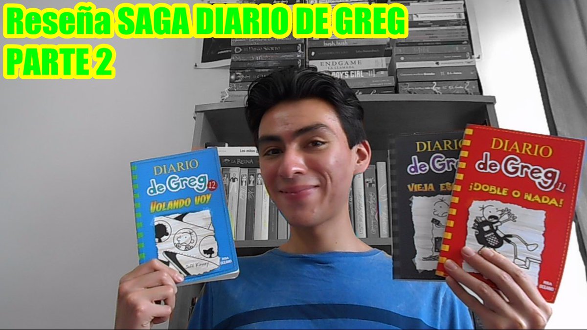 johnlime64's tweet image. ¿Buscas una lectura corta y divertida? Acompaña a Greg en sus últimas aventuras 
youtu.be/DGMRFGPmzV4
:D
:D
:D
#books #booktube #johnlime #diaryofawimpykid #diariodegreg #libros #read #leer #jeffkinney