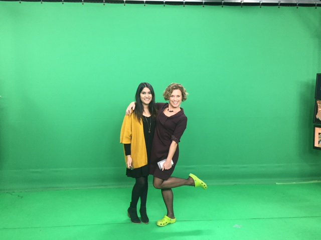 mkaye29's tweet photo. HR newbie learning the ropes with @SuzanneTWN @weathernetwork @meteomedia @PelmorexCorp. Welcome to the team S.R. Thanks for a fun morning @leeannamclean @ShannBradbury #youwanttoworkhere. https://t.co/feYl5EzsTh