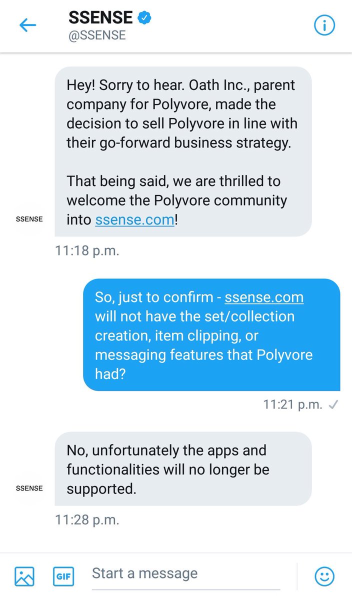 BBPolyvore's tweet photo. Some information confirming that no, this new SSENSE owner will not have the old polyvore features: https://t.co/L1pISZtAQO