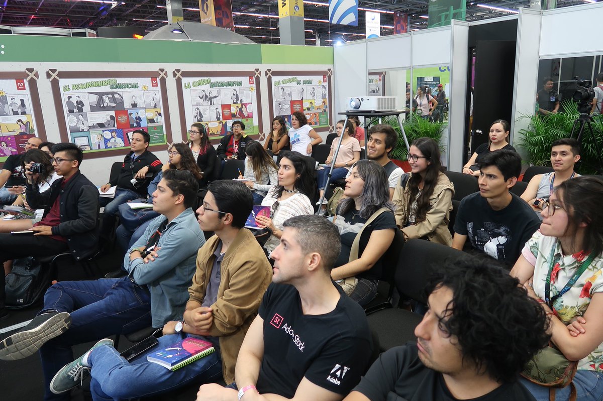 AdobeLat's tweet photo. Integración de #AdobeStock con #Behance. Así es como @marianacabralMX nos muestra las ventajas de tener ambos servicios.
#AdobeCreativeLand
#TalentLand2018 https://t.co/yx4AR7dk6d
