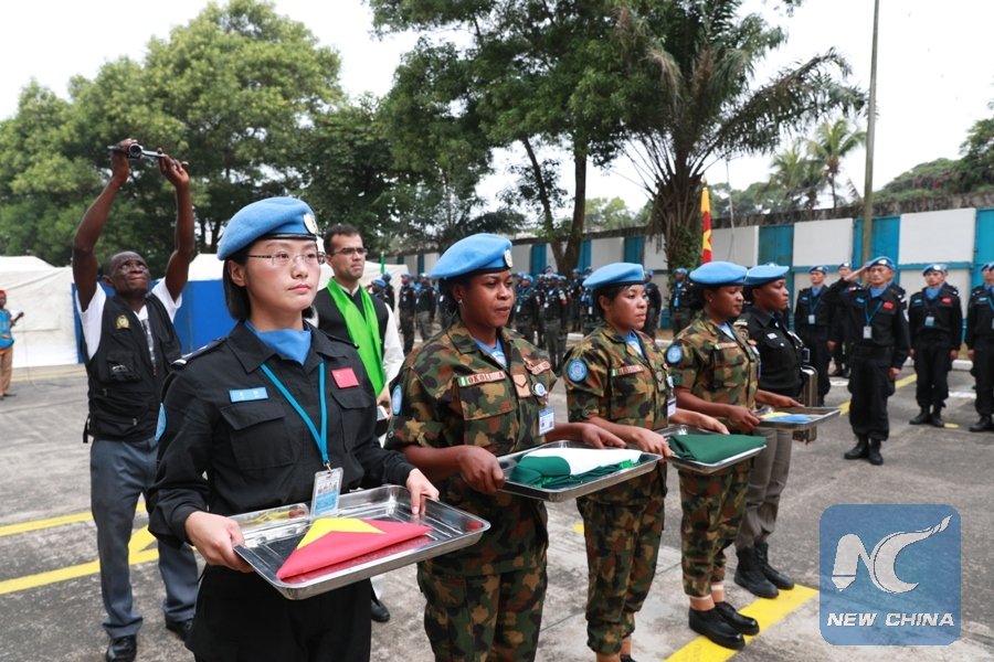XHNews's tweet photo. #UN chief says China is today a very important pillar in #peacekeeping operations https://t.co/8kaCGnHWfr https://t.co/KeHFaU9v0N