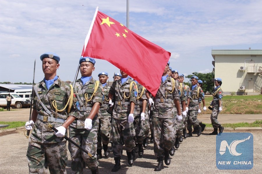 XHNews's tweet photo. #UN chief says China is today a very important pillar in #peacekeeping operations https://t.co/8kaCGnHWfr https://t.co/KeHFaU9v0N