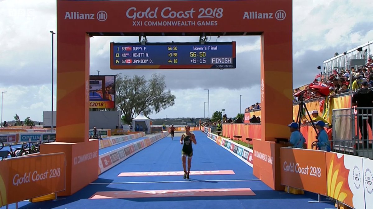AlamedaTriTeam's tweet photo. Well done @gillcurrsanders and good luck in the mixed relay!
Note: @triathannie mistakenly said that Gillian is retiring on @BBC @BBCSport , but she is NOT! Gillian still has long to go! :)
#alamedatriteam #africanqueen #gilliansanders #cggoldcoast2018 #commonwealthgames https://t.co/WzimHx2QwI