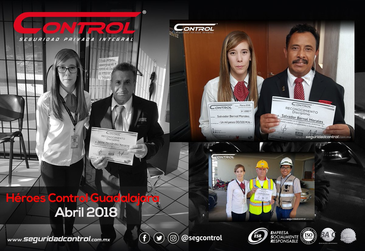 segcontrol's tweet image. Gracias al compromiso y disciplina con la que desempeñan su trabajo. Reconocimos a Nuestros Héroes Control de la región de Guadalajara. ¡Muchas felicidades! #YoSoyControl #ControlGuadalajara #HéroesControl