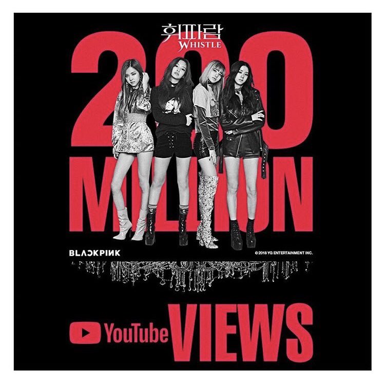 blackpink_333's tweet photo. おめでとう🎉👏

#WHISTLE200M #WHISTLE200MPARTY https://t.co/pAo9I1IWgi