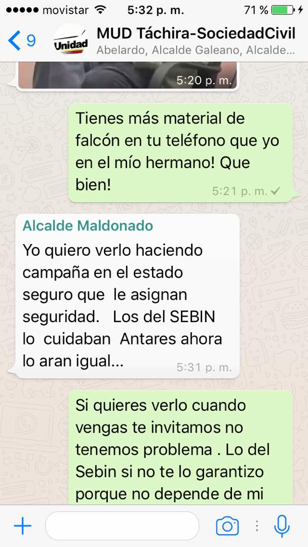 yeritzadelcarm1's tweet photo. @Alber_Maldonado eres el único responsable de cualquier hecho violento o agresión que le suceda a @HenriFalconLara en su visita al estado Tachira, malandro resentido político VP no te quiere, @AvanzadaTachira , @GustavoRangelR . https://t.co/kZf9vzMqnJ
