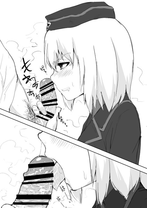 ファイル名的に半年前あたりに描いてコピ本に纏めようとしたままお蔵入りになっていた 逸見エリカさんです……… 