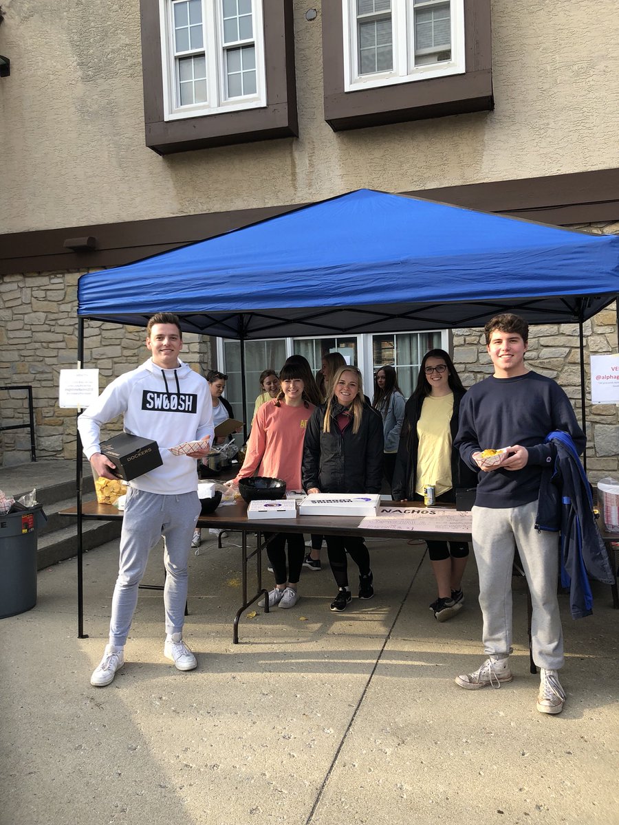 Always have to stop by <a href="/OSUAlphaGam/">Alpha Gamma Delta</a> for some Nachos!