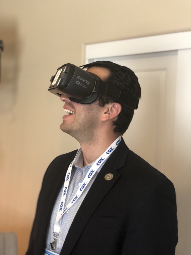 Rendever (@rendeverhealth) on Twitter photo Thank you <a href="/RepKihuen/">Rep. Ruben J. Kihuen</a> for joining in the fun today and seeing firsthand how technology like Rendever is paving the way for #ConnectedIndependence in the #CoxSmartHome #VR Thank you <a href="/RepKihuen/">Rep. Ruben J. Kihuen</a> for joining in the fun today and seeing firsthand how technology like Rendever is paving the way for #ConnectedIndependence in the #CoxSmartHome #VR