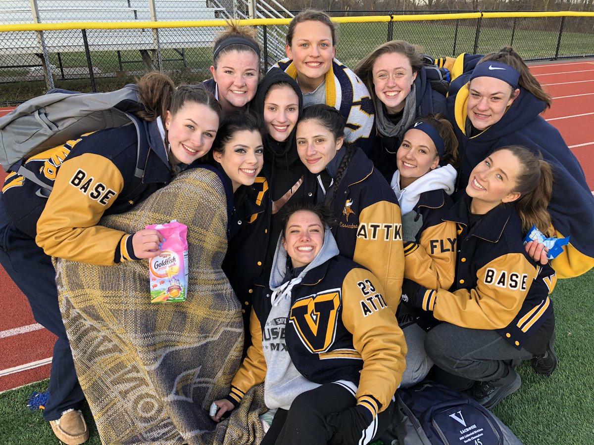 VTHSGLax's tweet photo. Trying to stay warm as JV works toward their 4th win. Thanks again parents for feeding us. @vthsathletics #donewithcold https://t.co/hj0lBI4iEb