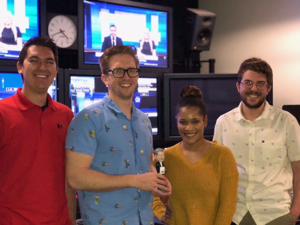 chase_boeke's tweet photo. The Thursday Studio Production Team is back with another #Wally award winning episode of @cronkitenews tonight at 5 on @arizonapbs https://t.co/wLOEjouyyg