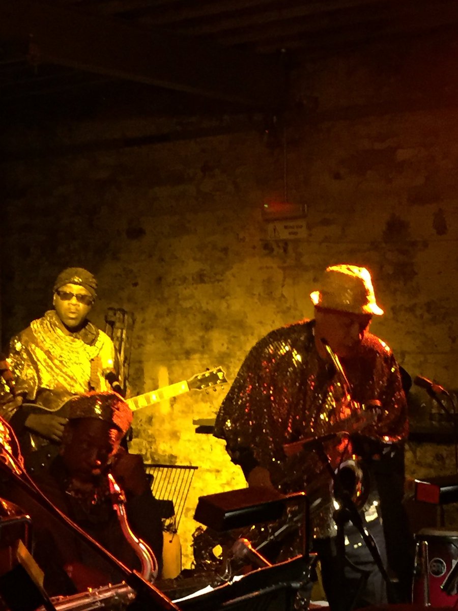 tai73's tweet photo. Sun Ra Arkestra 5/4/2018 Live in Liverpool. 2 Days of intergalactic Music. @SunRaUniverse https://t.co/mK3LbLRq1P