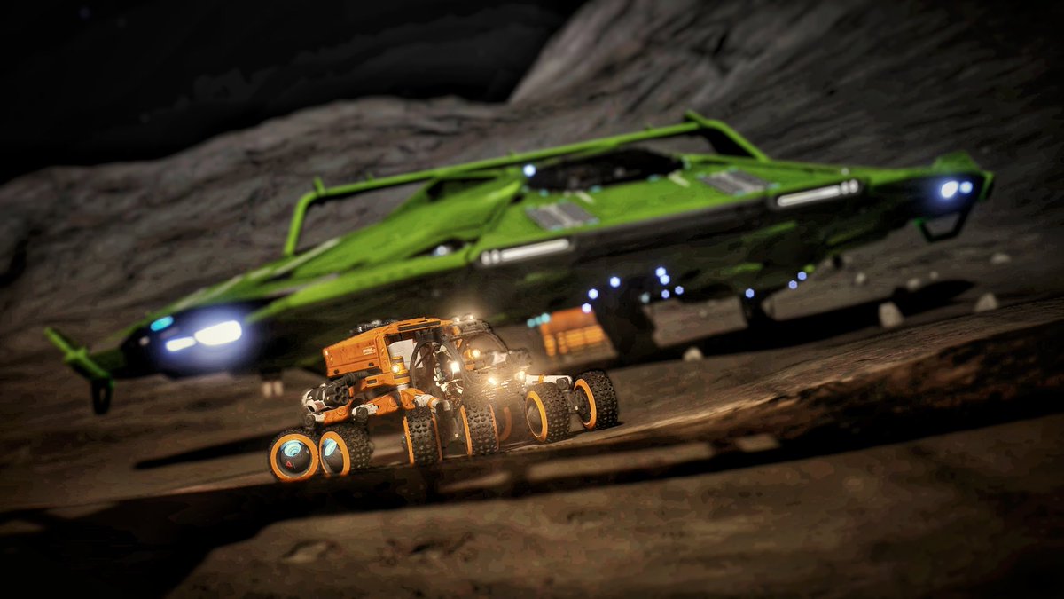 Northlander74's tweet photo. Arrived at Dav's Hope with out issue...so what DID happen here? ๐ค #MiningColony #Andrasta #CobraMk3 #SRV #EliteDangerous https://t.co/Obb3F0vlVL