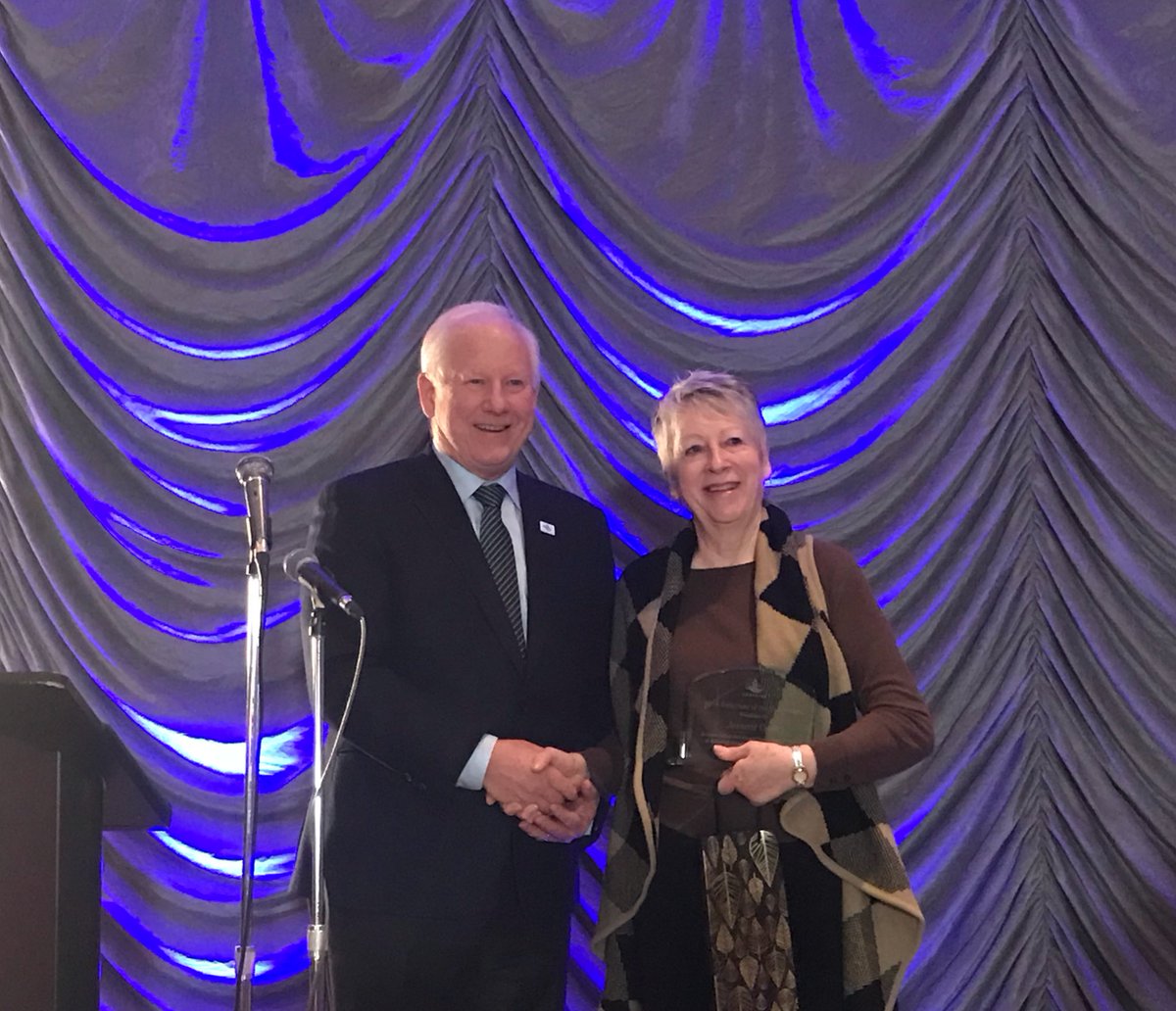 arnprior's tweet image. Congratulations to Jeanette Grant who is the recipient of this year’s Volunteer of the Year Award.