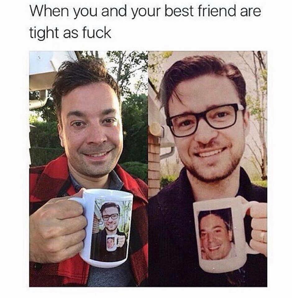 Minkfloyd17's tweet photo. @danipizzarolls @jimmyfallon @jtimberlake #jimmyandjustin #bestfriends https://t.co/sEmSNOod2l