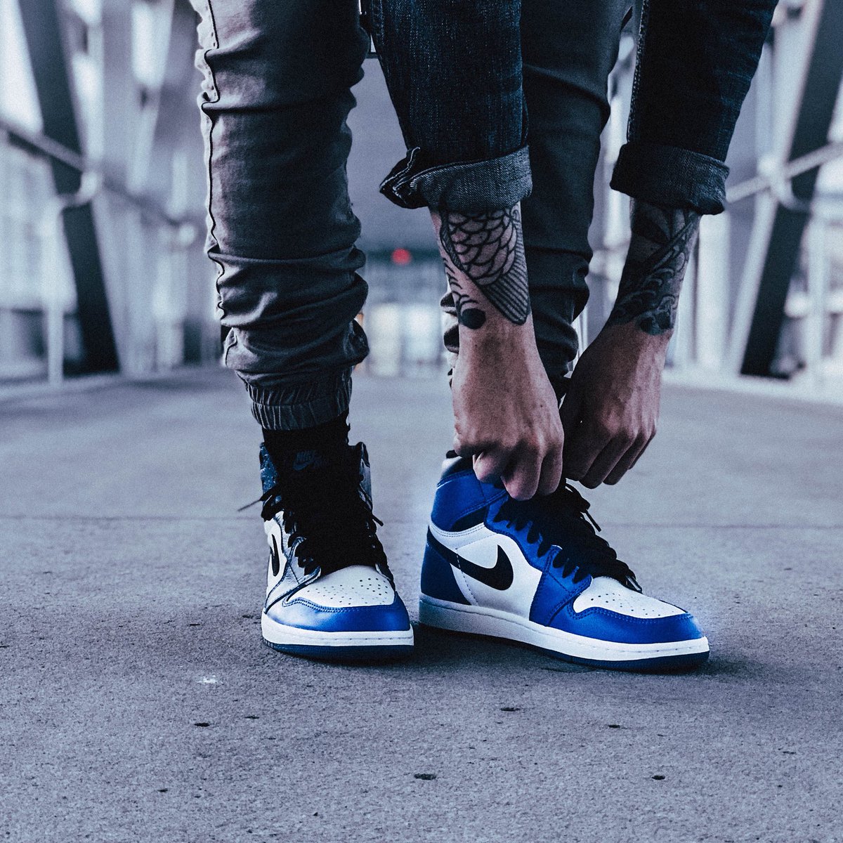 jonathancran's tweet image. These @Jumpman23 #GameRoyals are actually fire!