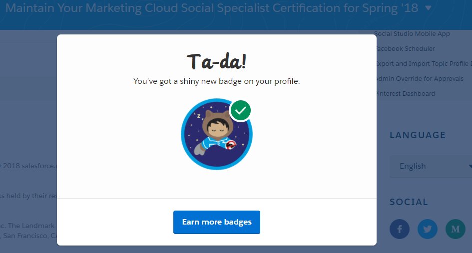rupalipophaliya's tweet photo. #ThanksTrailbed for a new shinning badge! https://t.co/cgZ43yN6WM