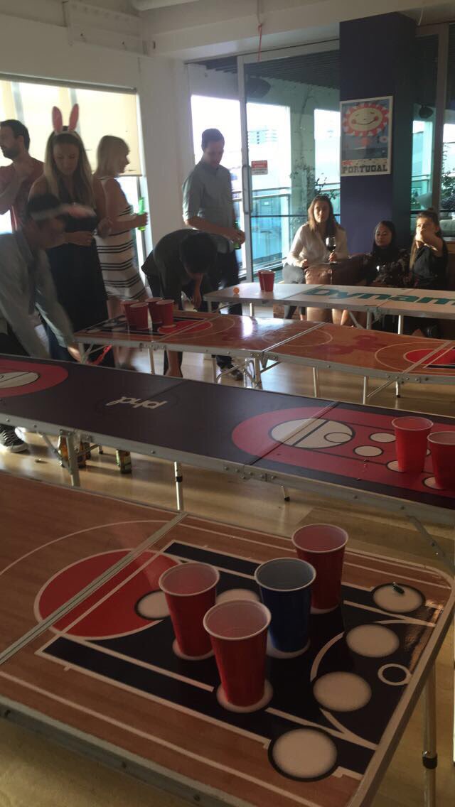 kitchen_sian's tweet photo. When you got the OMD and PHD beer pong tables on the go #omnicomlife https://t.co/475YFhwzER
