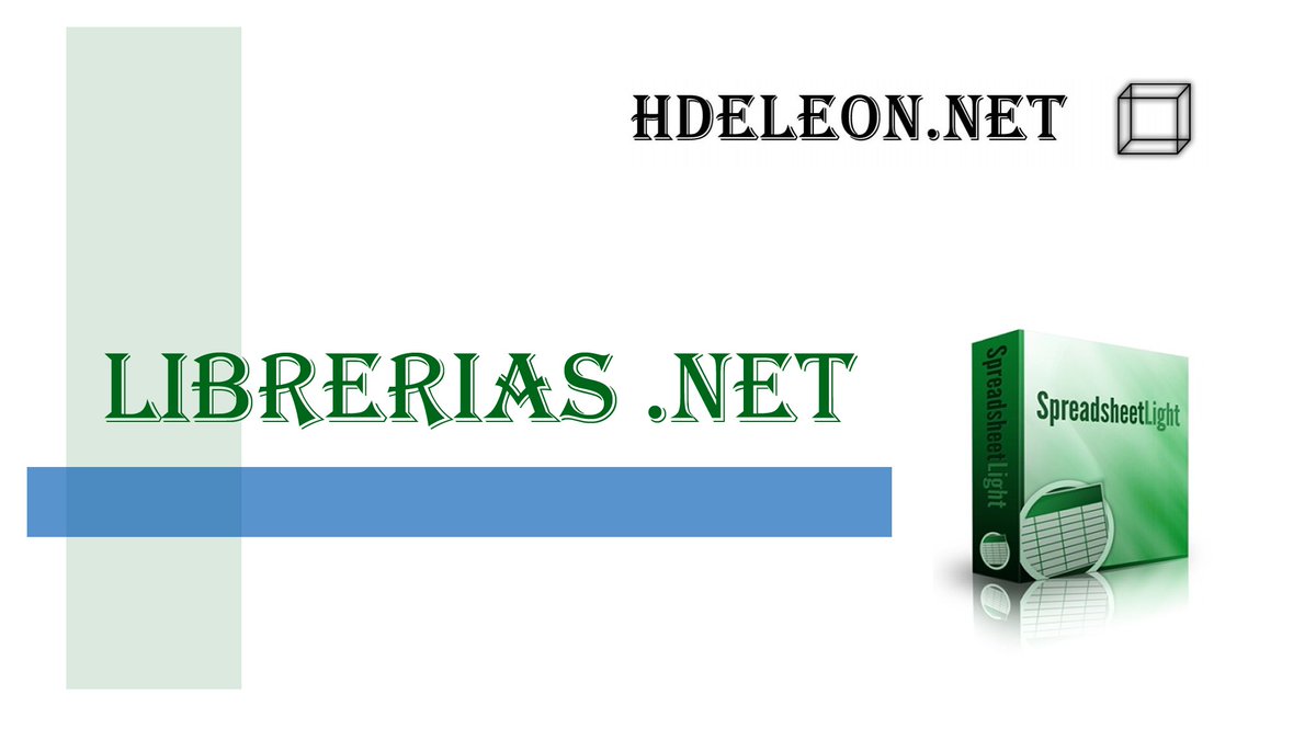 powerhdeleon's tweet photo. Crear archivo de Excel en C# .Net sin utilizar Librerías de office #spreadsheetlight #Data... https://t.co/GhmZA6KTcT https://t.co/XFAlsV4pZF