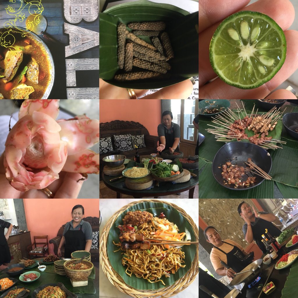 lynne_1978's tweet photo. Excellent morning spent at cooking school learning about #BalineseCooking, prepping, cooking and enjoying the food. #Ubud #CasaLuna #HoneymoonGuesthouse #CasaLunaCookingSchool #LifeLongLearning #MakingMemories #Bali #LoveToTravel https://t.co/0E270c9tzO
