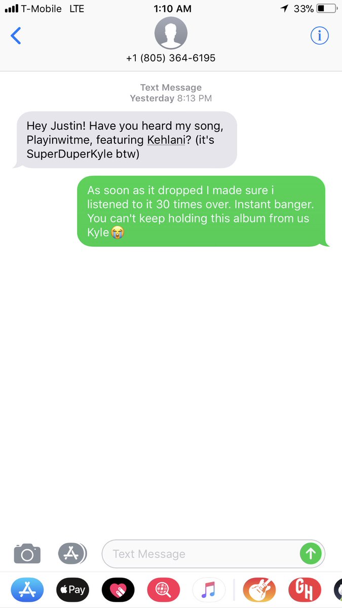 2freesamples's tweet image. Ahhh this is the second time. Isnt anything better then texts like these @SuperDuperKyle
