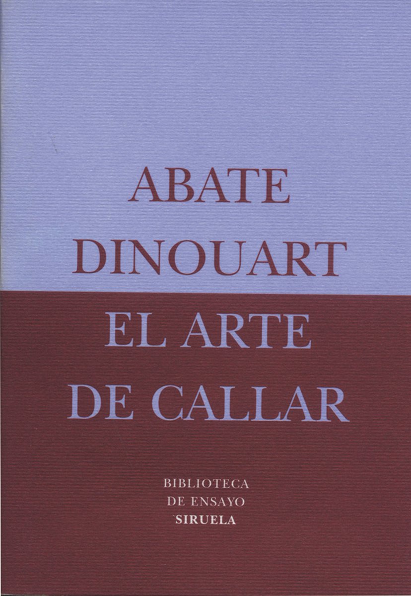 JavierPerezCaro's tweet image. Callar es a veces la mejor manera de contestar un comentario desacertado, fuera de lugar o incluso una broma pesada. Callar es reflexionar, meditar, reposar tus comentarios...
Nuevo Viernes-Nuevo Libro: El #arte de #callar nuevoviernes-nuevolibro.es/2018/04/el-art…