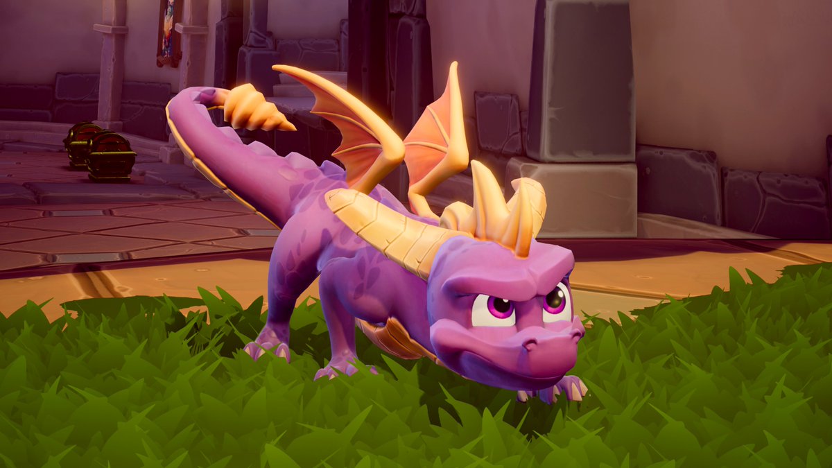Esperino's tweet photo. Spyro Reignited Trilogy out September 21st for PlayStation 4 and Xbox One

https://t.co/N4HPre0GBZ

#SpyroReignitedTrilogy @Activision https://t.co/fUpmkJRZLd