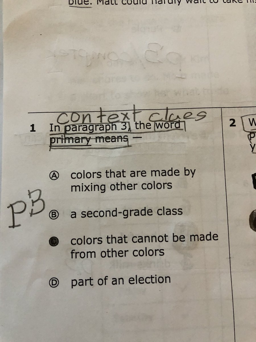 mrsjones_2nd's tweet photo. Not only did my 2nd graders use their strategies, but they are now analyzing questions to know the types of the question! #Readyfor3rd https://t.co/CEiGvu3Hyu
