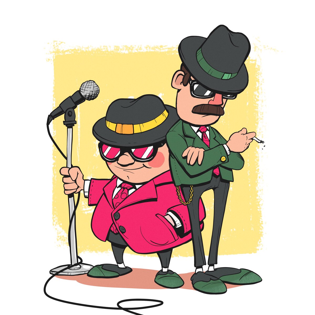 shanehuntart's tweet photo. I drew the Runaway Five brothers from EarthBound! Go reserve your copy of my EarthBoundfan art book! https://t.co/PpESWwsCSN
#earthbound #snes #jrpg #runawayfive #retrogaming @MotherToEarthMV @starmennet https://t.co/AyJDCcT0ic