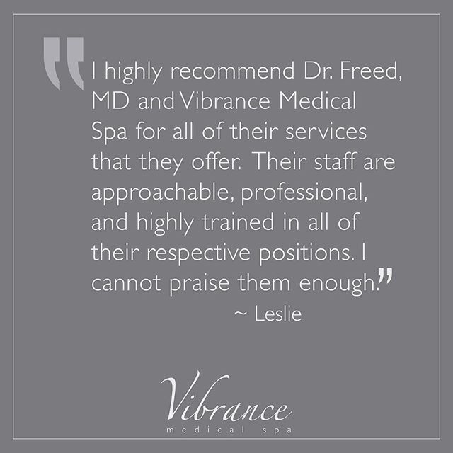VibranceMediSpa's tweet photo. The greatest compliment is when our clients share their experience at Vibrance Medical Spa, for others to read. https://t.co/iJi0iGlUxn