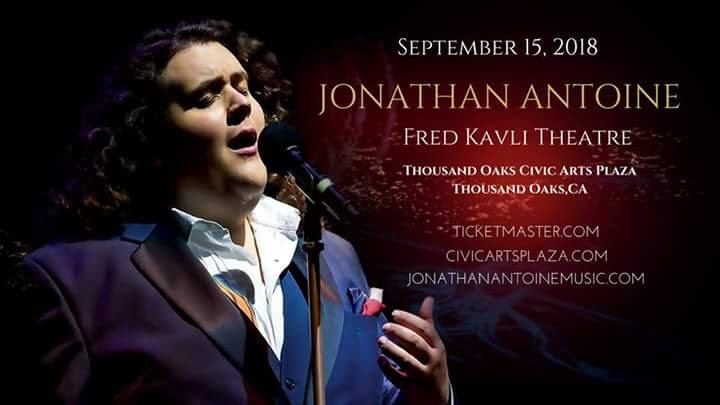 JMV195xyx's tweet photo. #Jonathanantoine 23 year old classically trained #English #tenor debut performance in USA Sept 15,2018 Thousand Oaks Civic Arts Plaza in California FredKavliTheater Tickets available today #Ticketmaster 
https://t.co/ggKuk6VJMa @TheFantoines #TheLAScene https://t.co/DwvITtoNBC