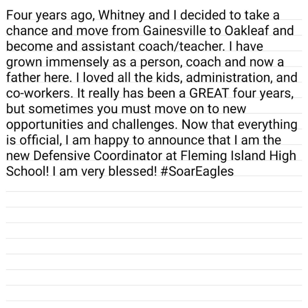 Coach_Kennard42's tweet image. I will always love The Leaf! #OakleafBuilt