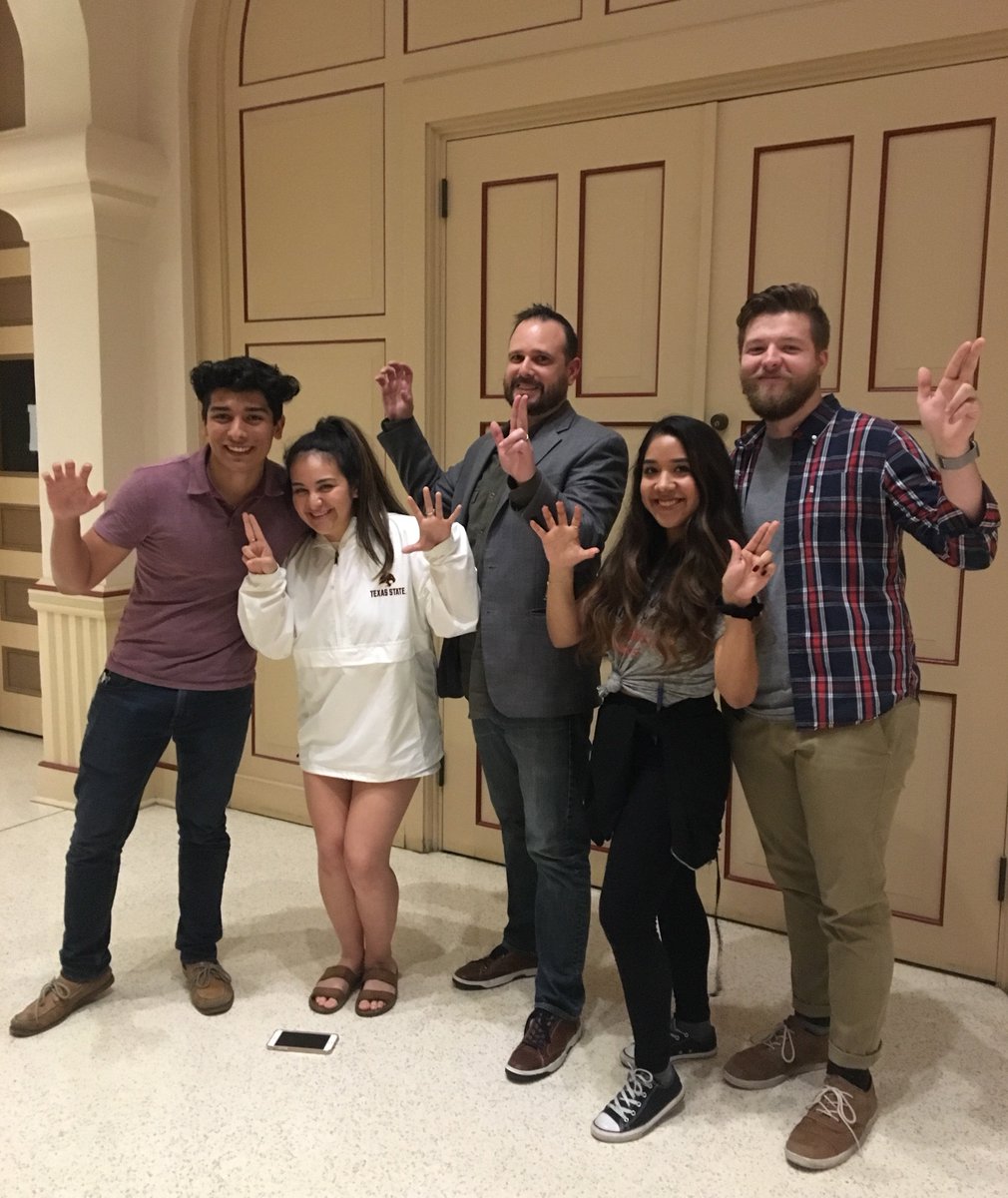 kymfox's tweet photo. Investigative reporting with impact. The best kind of journalism.
Thanks, @statesman @JinATX for spending the evening with @sjmctxst @spjtxst students. https://t.co/1I3N6aZAWD