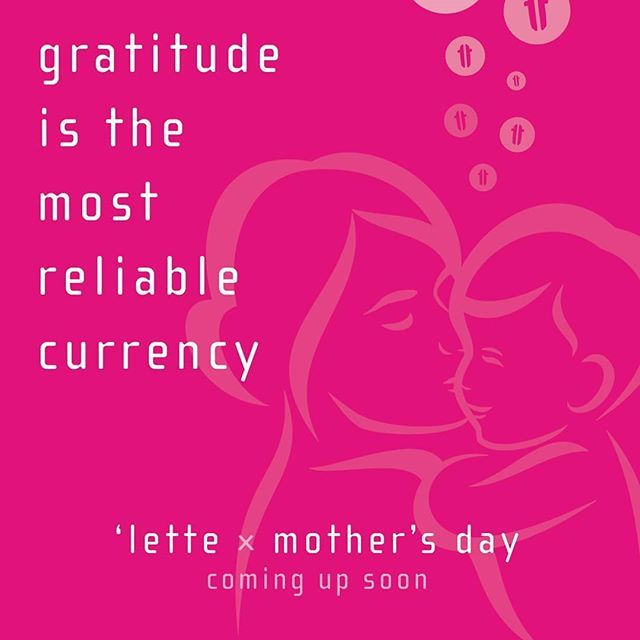 They comfort us in time of distress, they motivate us in times of doubt. 
Thus we're all getting ready for Mother's Day 💟
