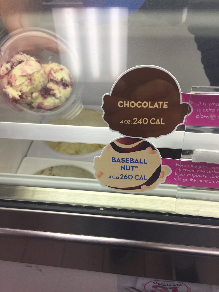 coachbdawson's tweet photo. The best kind of ice cream! Love it #baseballnut @BaskinRobbins https://t.co/t6gXcKLfla