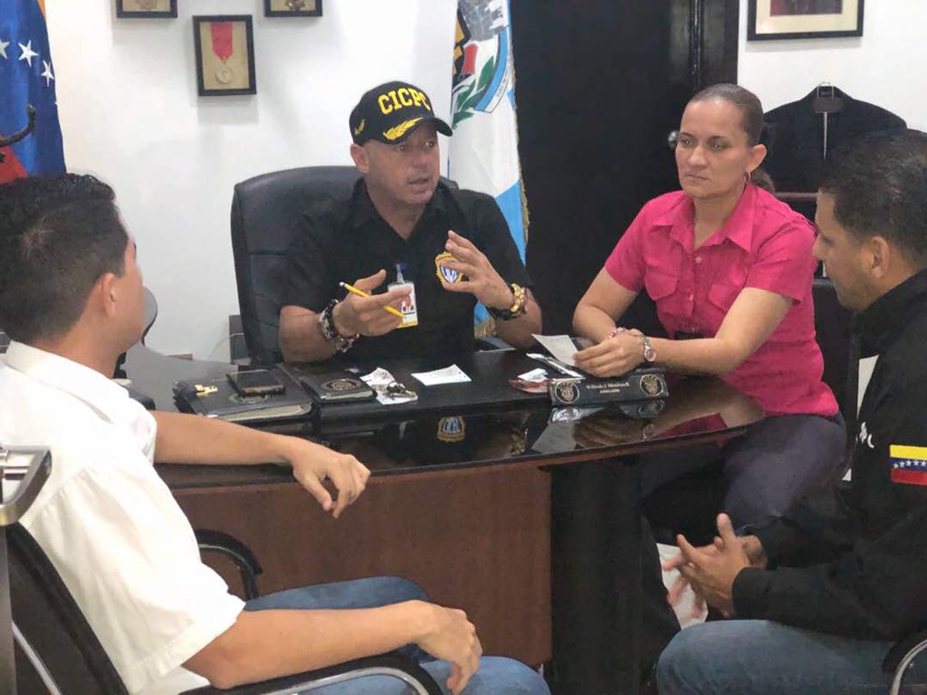 uam_ve's tweet photo. Reunión entre autoridades del CICPC y la UAM con el objetivo de establecer estrategias de seguridad para la tranquilidad de la comunidad #UAMista 
(1/2) https://t.co/5JH8g8TqxU