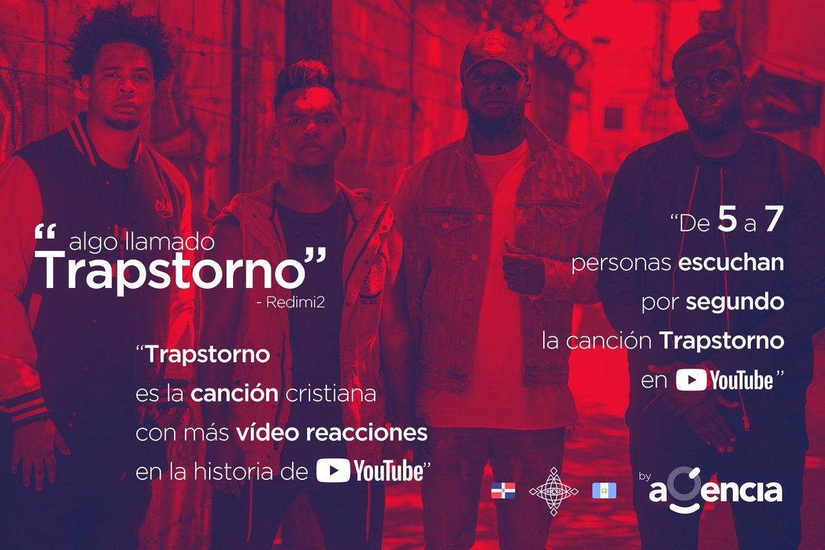 RealRedimi2's tweet photo. Solamente puedo decir gloria a Dios y gracias a cada una de las personas que han hecho de #Trapstono un antes y un después. 
#mc1615 #yosoytrapstornador #redimi2enyoutube

-Datos informativos realizados por @AgenciaGOficial https://t.co/HdeTvpSWX9