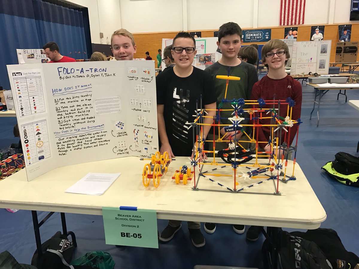 BeaverAreaSD's tweet photo. Students from @BeaverAreaSD #DutchRidge and #MiddleSchool engaged in equal parts work and play at the annual #STEM Design Challenge Competition at Penn State Beaver today. #SeriousFun #Bobcats2018 @BeaverCountyILC https://t.co/oDxxNjUEHH