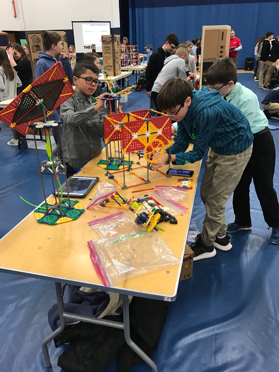 BeaverAreaSD's tweet photo. Students from @BeaverAreaSD #DutchRidge and #MiddleSchool engaged in equal parts work and play at the annual #STEM Design Challenge Competition at Penn State Beaver today. #SeriousFun #Bobcats2018 @BeaverCountyILC https://t.co/oDxxNjUEHH
