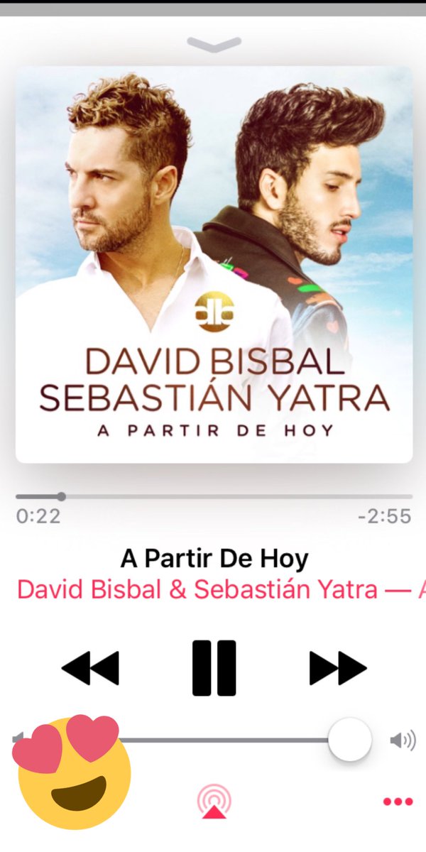 _clauchavez's tweet photo. Esa sensación de encontrarte en una canción...
Mood: #apartirdehoy @davidbisbal ♥️ @SebastianYatra ♥️ https://t.co/shr4ONSQ0m